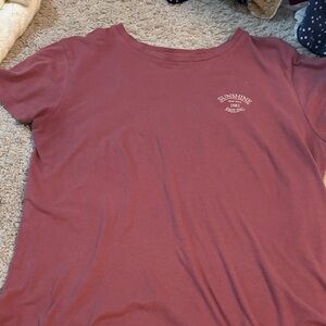 Women's Casual T-Shirt - Rust